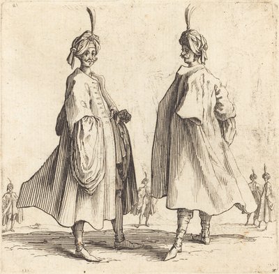 To tyrkere af Jacques Callot