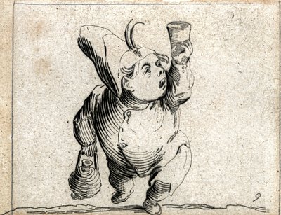 Varie Figure Gobbi ... (gravering) af Jacques Callot
