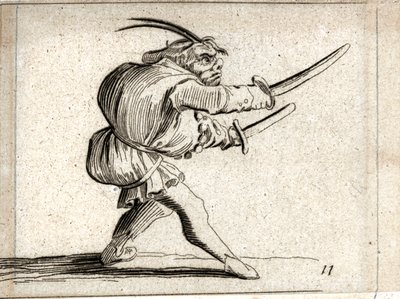 Varie Figure Gobbi ... (gravering) af Jacques Callot