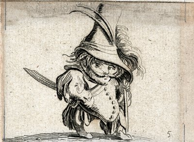 Varie Figure Gobbi ... (gravering) af Jacques Callot