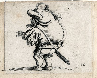 Varie Figure Gobbi ... (gravering) af Jacques Callot