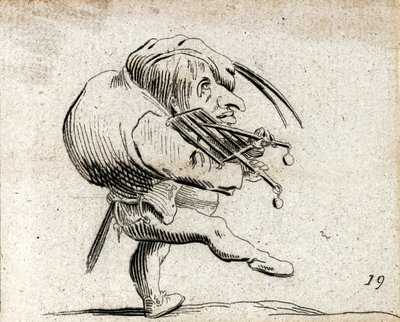 Varie Figure Gobbi ... (gravering) af Jacques Callot