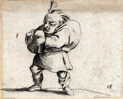 Varie Figure Gobbi ... (gravering) af Jacques Callot