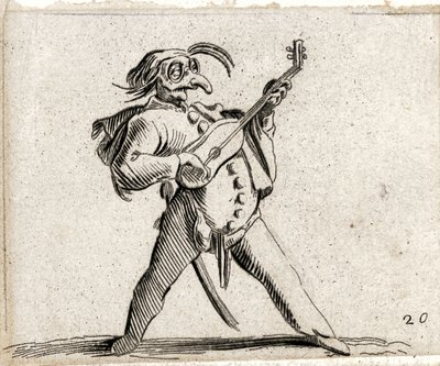 Varie Figure Gobbi ... (gravering) af Jacques Callot