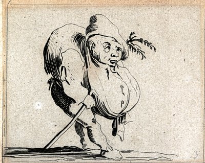 Varie Figure Gobbi ... (gravering) af Jacques Callot