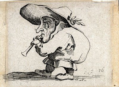 Varie Figure Gobbi ... (gravering) af Jacques Callot