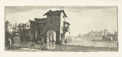 Vandmølle af Jacques Callot