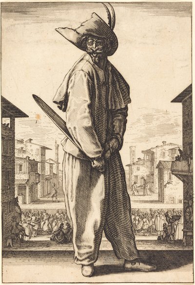 Zanni af Jacques Callot