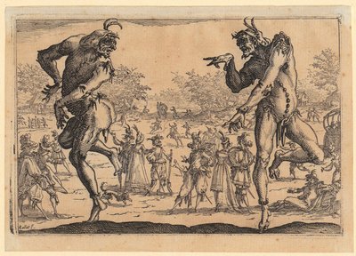 To Pantaloni af Jacques Callot