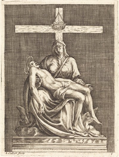 Medfølelse af Jacques Callot after Michelangelo
