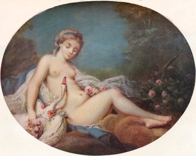 Leda, 18th century, 1917dani af Jacques Charlier