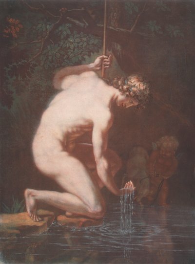 Narcissus af Jacques Christophe Le Blon