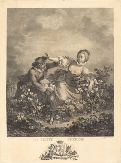 La Petite Therese af Jacques Couché after Jacques Philippe Caresme