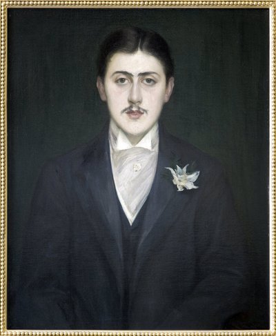 Portræt af Marcel Proust (olie på lærred) af Jacques Emile Blanche