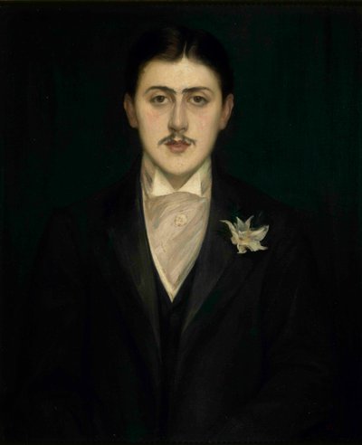 Portræt af Marcel Proust, 1892. af Jacques Emile Blanche