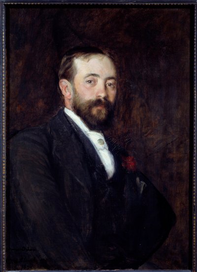Portræt af den spanske maler Don Rafael de Ochoa y Madrazo (1858) Maleri af Jacques Emile (Jacques-Emile) Blanche (1861-1942) 1890 Søn. 0,55x0,77 m Rouen, Musee des Beaux Arts af Jacques Emile Blanche