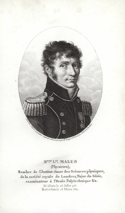 Etienne-Louis Malus af Jacques Etienne Victor Arago