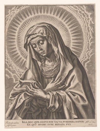 Jomfru Maria af Jacques Granthomme