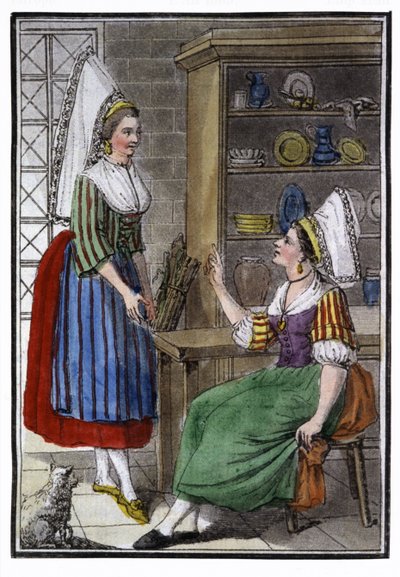 Bondekvinder i Normandie af Jacques Grasset de Saint-Sauveur