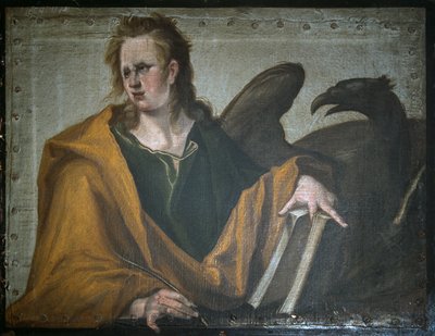 Sankt Johannes evangelisten, 1588 af Jacques II de Gheyn