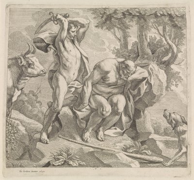 Mercury en Argus af Jacques Jordaens