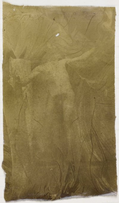 Studie af en mandlig nøgenmodel, stående frontalt, i Jacques de Lalaings studie af Jacques Lalaing (attributed to)