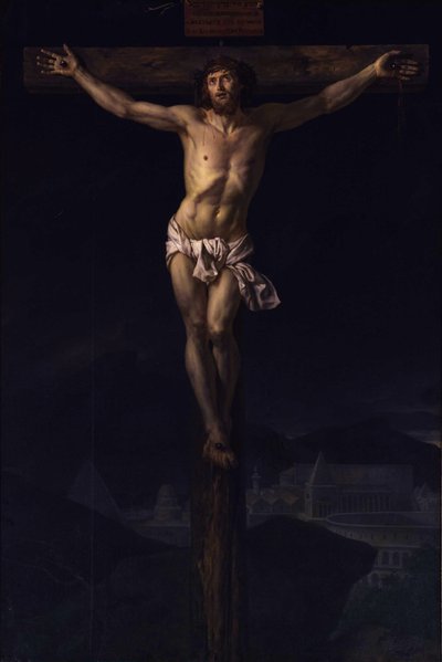 Kristus på korset af Jacques Louis David