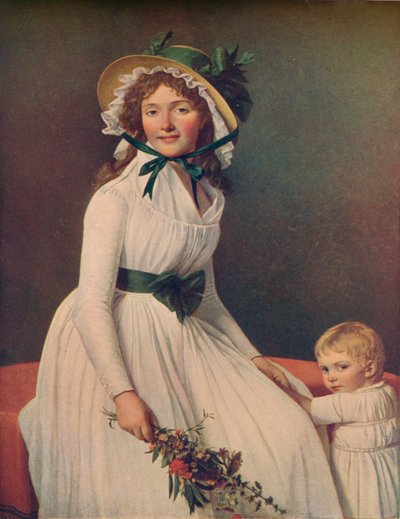 Emilie Pecoul, Madame Seriziat, 1795, 1914 af Jacques Louis David