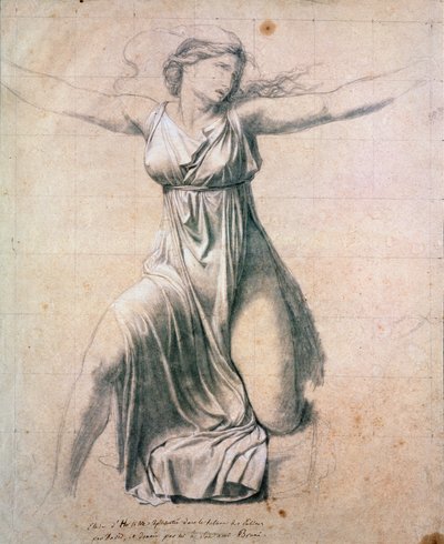 Hersilia, 1795-1798. af Jacques Louis David