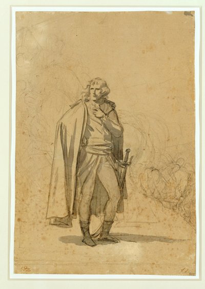 Le General Bonaparte debout ... af Jacques Louis David