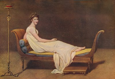 Madame Recamier, 1800, c1915. af Jacques Louis David