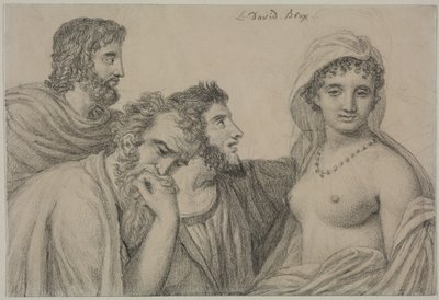 Phryné foran hendes dommere af Jacques Louis David