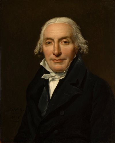 Portræt af Jean-Pierre Delahaye af Jacques Louis David
