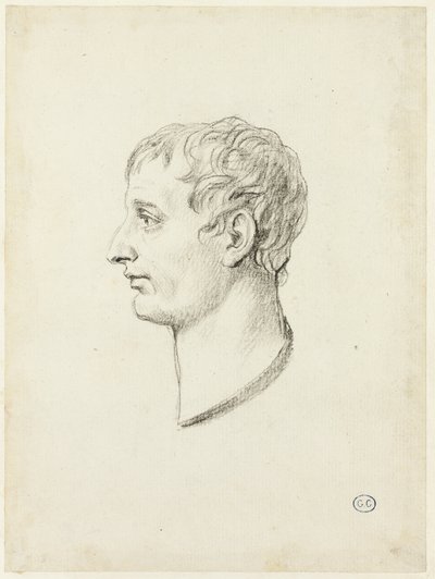 Profil af Napoleon af Jacques Louis David