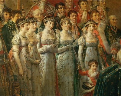 Kroningen af Napoleon i Notre-Dame ... af Jacques Louis David