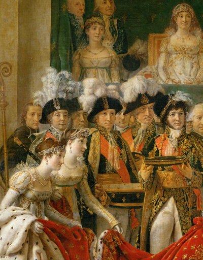 Kroningen af Napoleon i Notre-Dame ... af Jacques Louis David