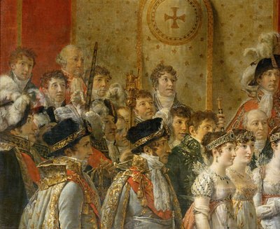Kroningen af Napoleon i Notre-Dame ... af Jacques Louis David