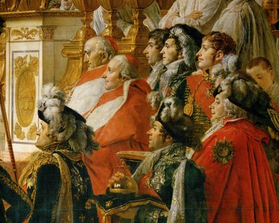 Kroningen af Napoleon i Notre-Dame ... af Jacques Louis David