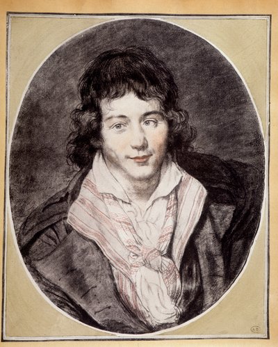 Selvportræt af Jacques-Louis David af Jacques Louis David
