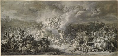 Kampen om Diomedes, 1776 af Jacques Louis David