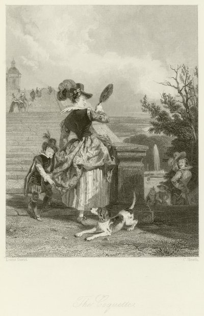 Den kokette af Jacques Louis David
