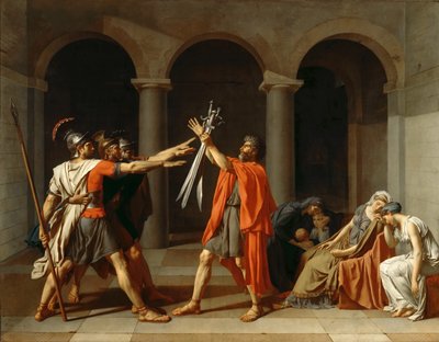 Horatiernes ed af Jacques Louis David