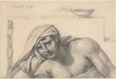 Fangen, 1819. af Jacques Louis David