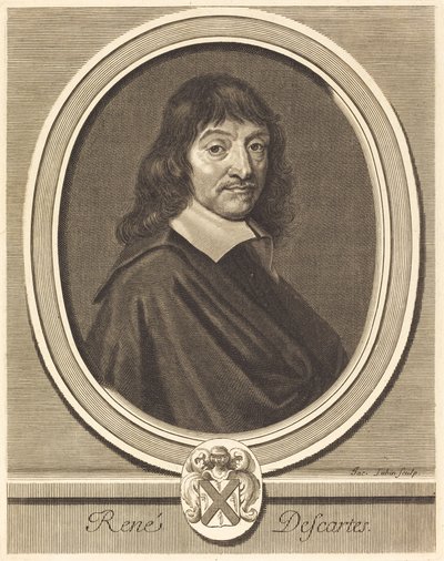 René Descartes af Jacques Lubin