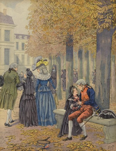 Napoleon og hans søster Elisa af Jacques Marie Gaston Onfray de Breville (Job)