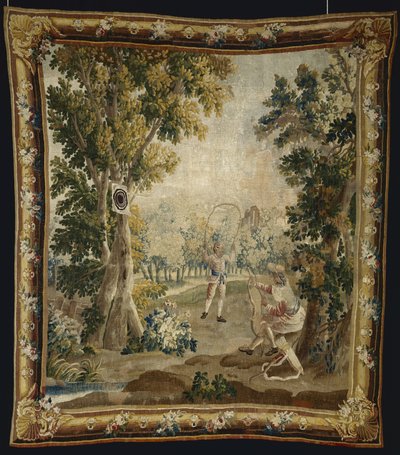 Bueskydning, fra Amusements Champêtres af Jacques Nicolas Julliard