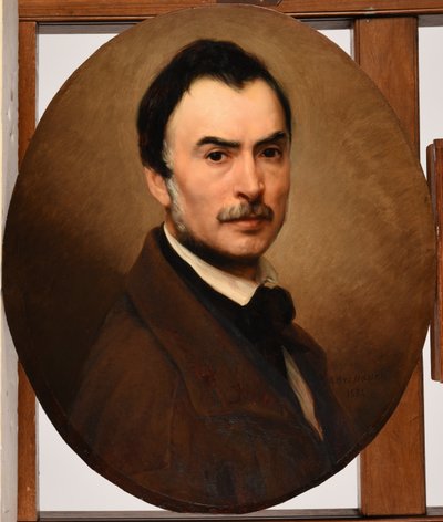 Selvportræt af Jacques Raymond Brascassat
