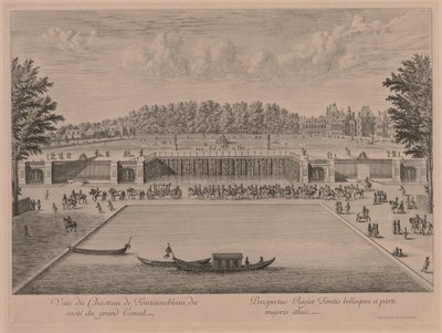 Chateau Fontainebleau fra Canal Grande. af Jacques Rigaud