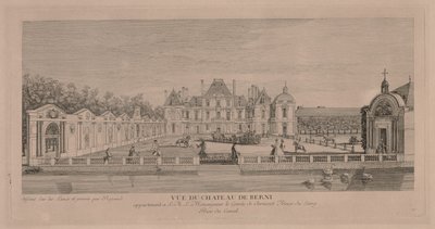 Chateau of Berny af Jacques Rigaud