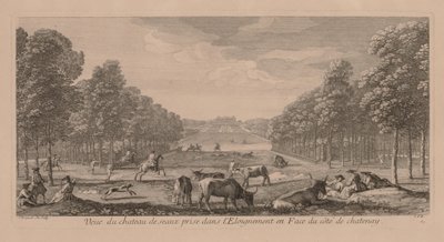 Chateau of Berny af Jacques Rigaud
